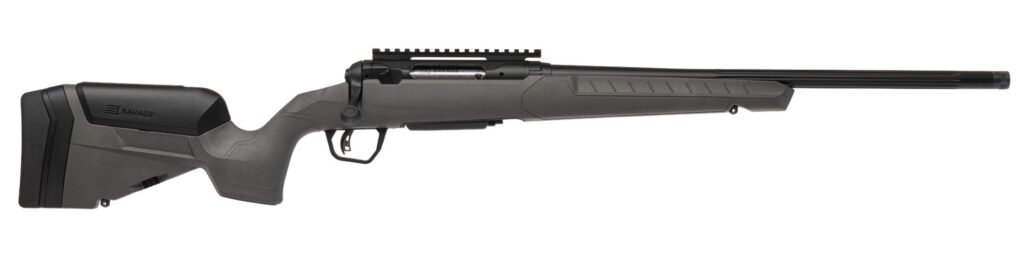 Savage Arms 110 Trailblazer .30-06 Springfield Rifle, 20" Barrel, Gray Trophy Stock With LOP Adjustment