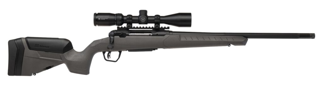 Savage Arms 110 Trailblazer XP 6.5 Creedmoor Rifle, 20" Barrel, Gray Trophy Stock With LOP Adjustment