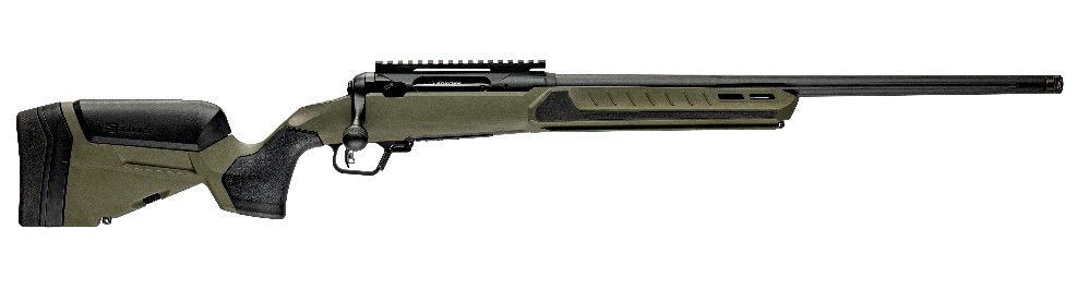 Savage Arms 110 Core Predator 5.56 NATO Rifle, 22" Barrel, OD Green Accufit V2 Tactical Stock