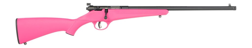 Savage Arms Rascal F-SR .22 LR Rifle, 16.13" Barrel, Pink/Purple
