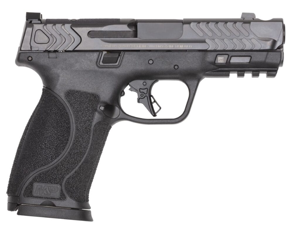 Smith & Wesson Performance Center M&P M2.0 10mm Carry Comp, 10mm Pistol, 4" Barrel, Black, No Thumb Safety, 15+1 Capacity
