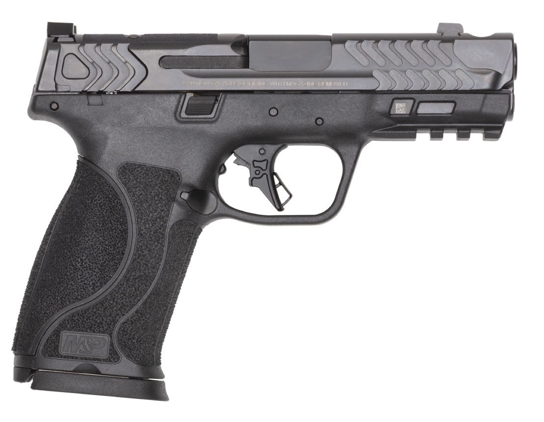 Smith & Wesson Performance Center M&P M2.0 10mm Carry Comp, 10mm Pistol, 4" Barrel, Black, No Thumb Safety, 15+1 Capacity