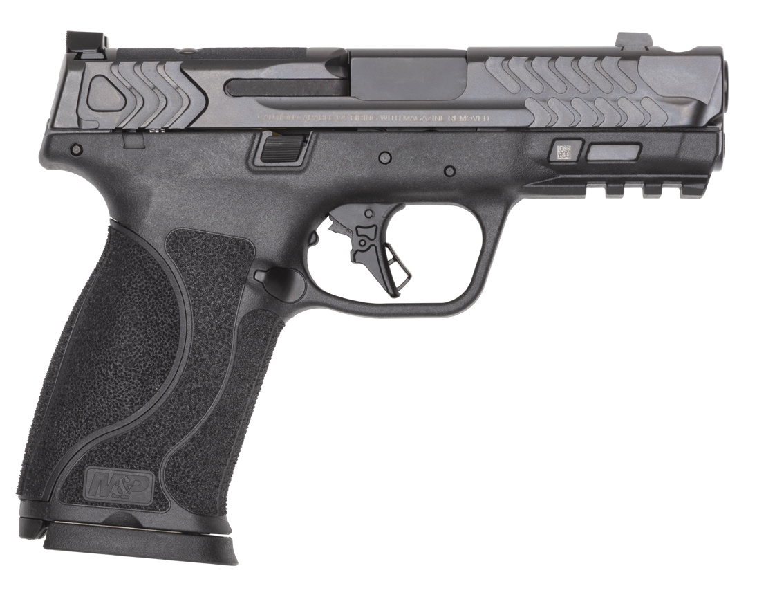 Smith & Wesson Performance Center M&P M2.0 10mm Carry Comp, 10mm Pistol, 4" Barrel, Black, No Thumb Safety, 15+1 Capacity