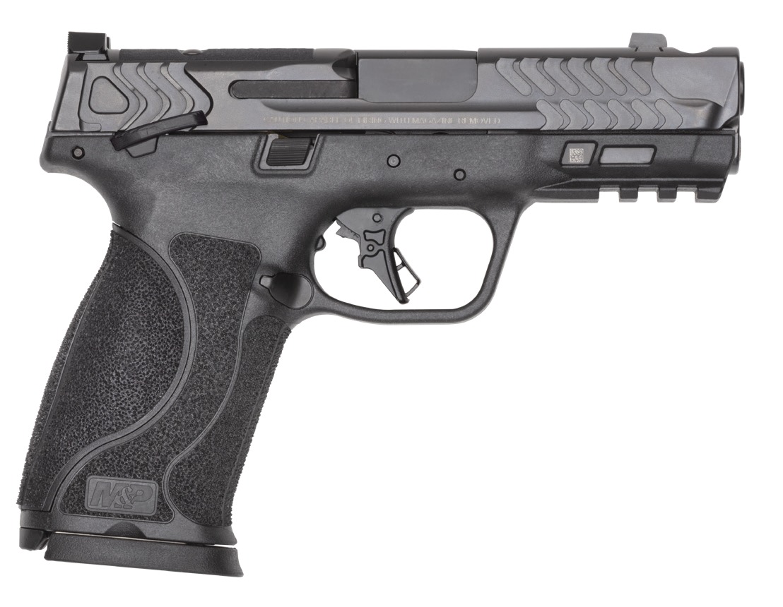 Smith & Wesson Performance Center M&P M2.0 10mm Carry Comp, 10mm Pistol, 4" Barrel, Black, Thumb Safety, 10+1 Capacity