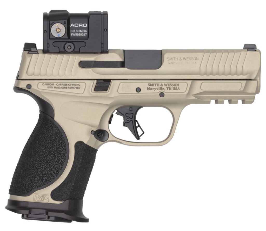 Smith & Wesson M&P9 M2.0 Metal Compact Spec Series VI, 9mm Pistol, 4" Barrel, Champagne Cerakote, 15+1 Capacity