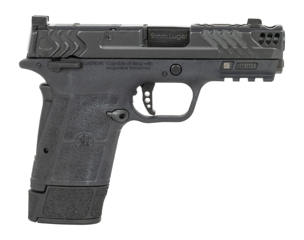 Smith & Wesson Performance Center Equalizer Carry Comp, 9mm Pistol, 3.68" Barrel, Black, Thumb Safety, 15+1 Capacity