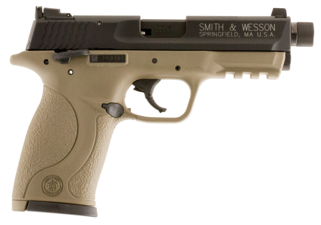 Smith & Wesson M&P22 Compact, .22 LR Pistol, 3.6" Barrel, FDE, 10+1 Capacity