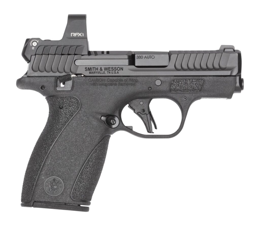 Smith & Wesson Bodyguard 2.0, .380 ACP Pistol, 2.75" Barrel, Black, Thumb Safety, Viridian RFX1, 12+1 Capacity