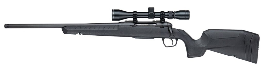 Savage Arms Axis XP Left-Hand .308 Win Rifle, 20" Barrel, Black Synthetic Stock