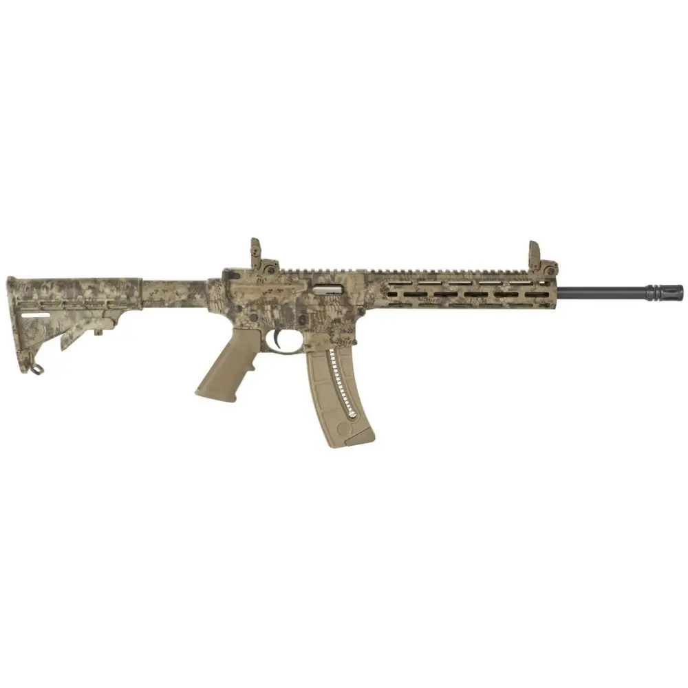 Smith & Wesson M&P15-22 Sport, .22 LR Rifle, 16.5" Barrel, Kryptek Highlander, 25+1 Capacity
