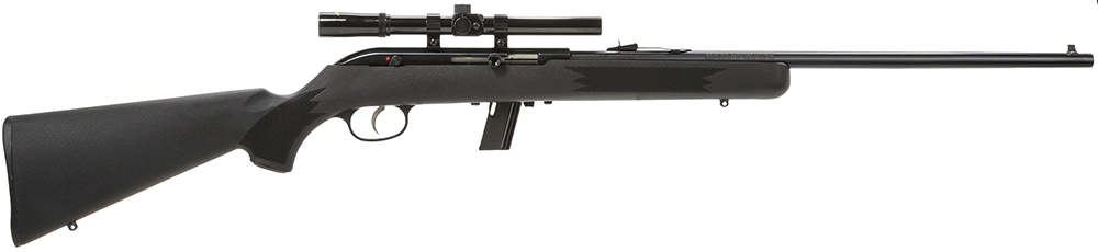 Savage Arms 64 FXP .22 LR Rifle, 21" Barrel, Black Synthetic Stock