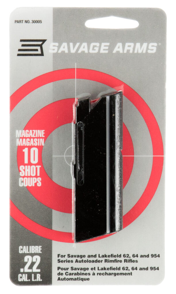 Savage Arms Model 64 Magazine, .22 LR/.21 Sharp, 10-Round, Black