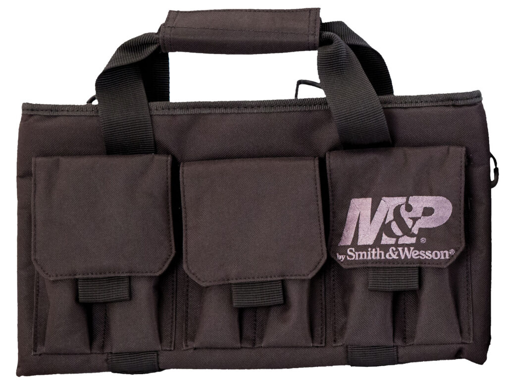 Smith & Wesson M&P Pro Tac Single Handgun Case with Magazine Storage, 14.5 x 8 x 3 Inches