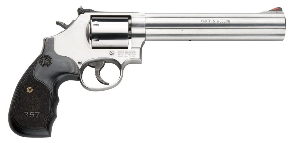 Smith & Wesson Model 686 Plus, .357 Magnum Revolver, 7" Barrel, Stainless, CA Compliant, 7-Round Capacity