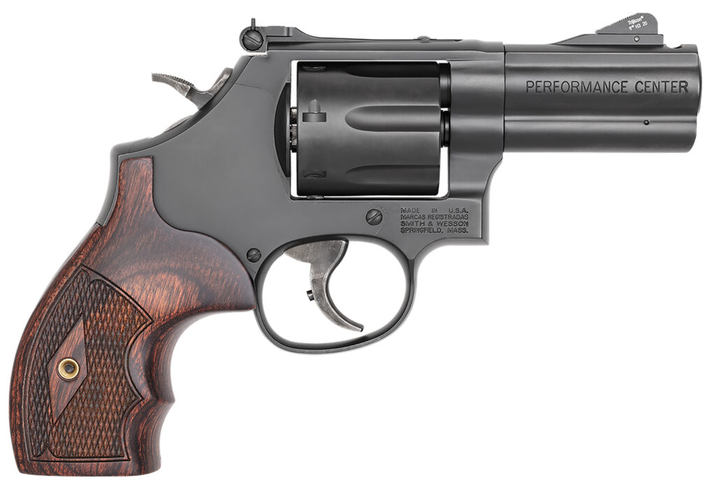 Smith & Wesson Performance Center Model 586 L-Comp, .357 Magnum Revolver, 3" Barrel, Black, CA Compliant, 7-Round Capacity
