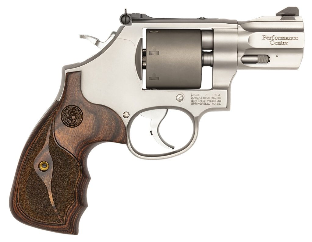 Smith & Wesson Performance Center Model 986, 9mm Revolver, 2.5" Barrel, Stainless, CA Compliant, 7-Round Capacity