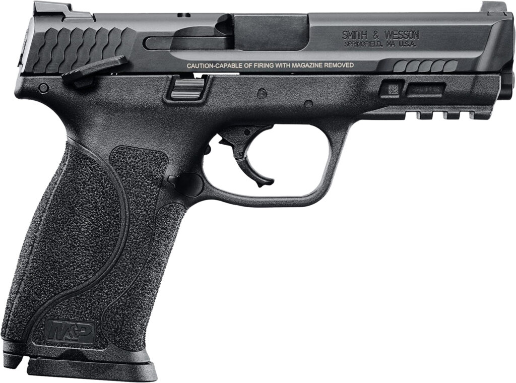 Smith & Wesson M&P45 M2.0, .45 ACP Pistol, 4.6" Barrel, Black, Thumb Safety, 10+1 Capacity