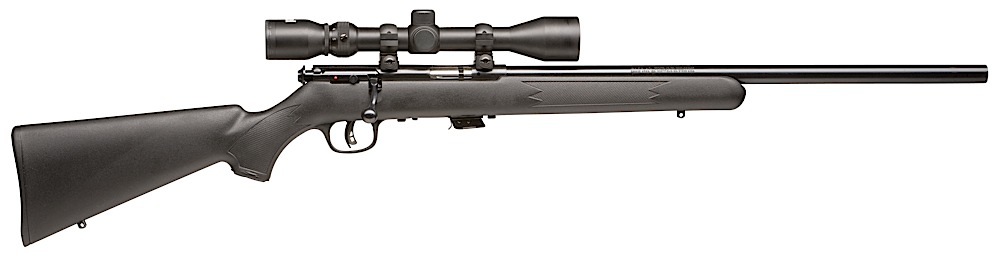 Savage Arms Mark 2 Fvxp .22 LR Rifle, 21" Barrel, Black/Blued