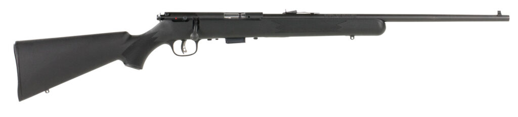 Savage Arms 93 F .22 WMR Rifle, 21" Barrel, Black Synthetic Stock