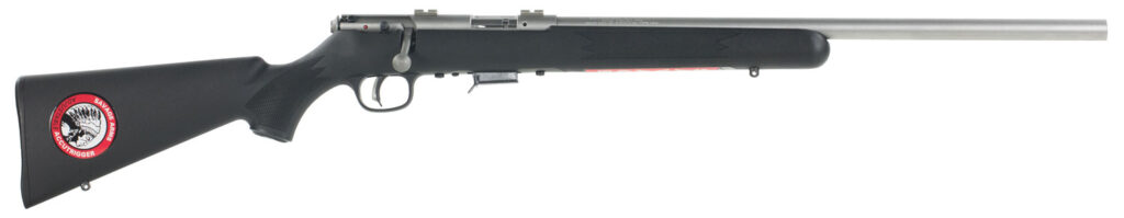 Savage Arms 93R17 Fvss .17 HMR Rifle, 21" Barrel, Black Synthetic Stock