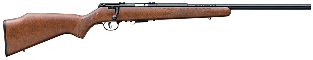Savage Arms 93R17 GLV .17 HMR Rifle, 21" Barrel, Walnut Finished Hardwood