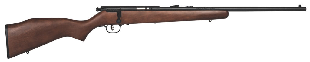 Savage Arms Mark 1 G .22 Short Rifle, 21" Barrel, Walnut Stained Hardwood