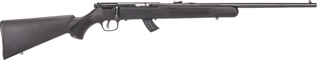 Savage Arms Mark 2 F .22 LR Rifle, 21" Barrel, Black Synthetic Stock