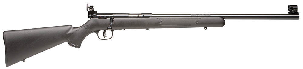 Savage Arms Mark 2 FVT .22 LR Rifle, 21" Barrel, Black Checkered Synthetic Stock