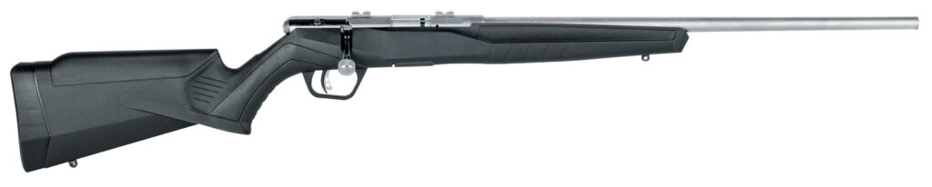 Savage Arms B Series Fvss .22 WMR Rifle, 21" Barrel, Black/Stainless Steel