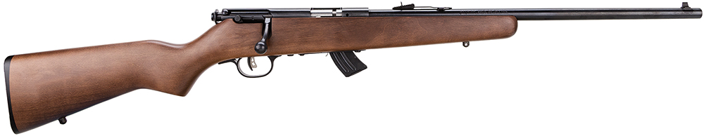 Savage Arms Mark 2 G .22 LR Rifle, 19" Barrel, Walnut Stained Hardwood