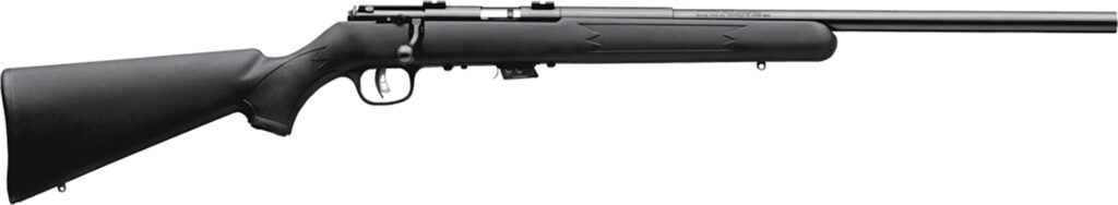 Savage Arms Mark 2 FV .17 HM2 Rifle, 21" Barrel, Black Checkered Synthetic Stock