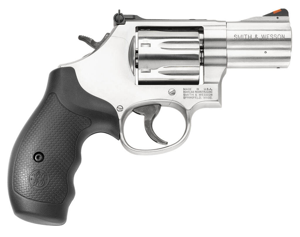 Smith & Wesson Model 686 Plus, .357 Magnum Revolver, 2.5" Barrel, Stainless, CA Compliant, 7-Round Capacity