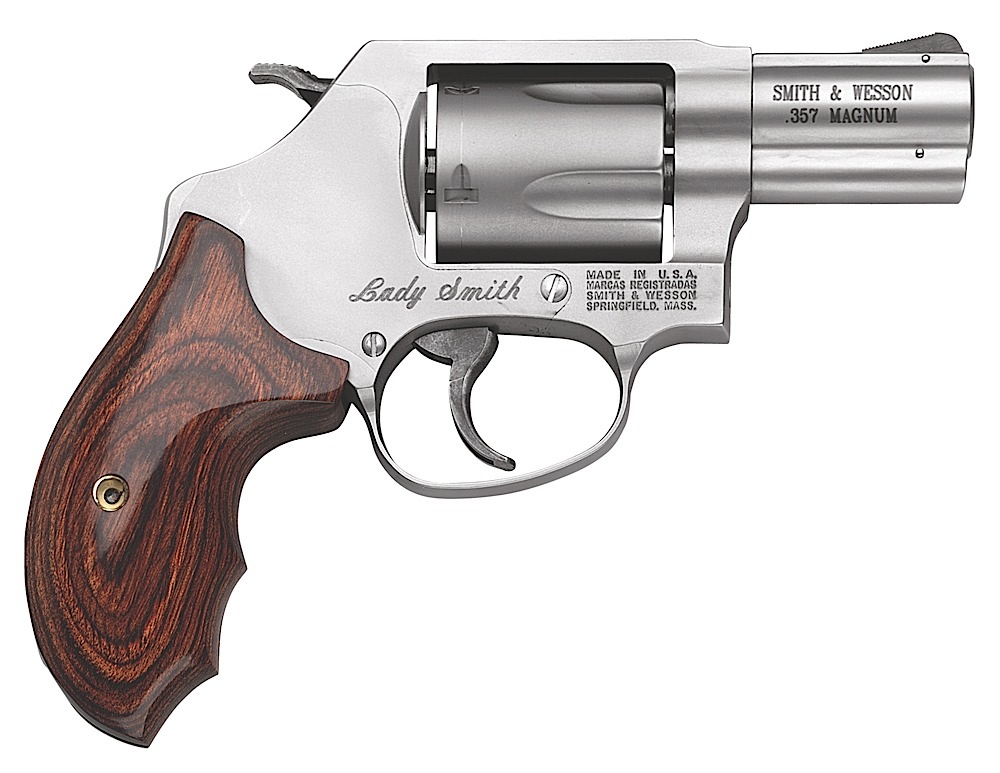 Smith & Wesson Model 60 LadySmith, .357 Magnum Revolver, 2.12" Barrel, Stainless, CA Compliant, 5-Round Capacity