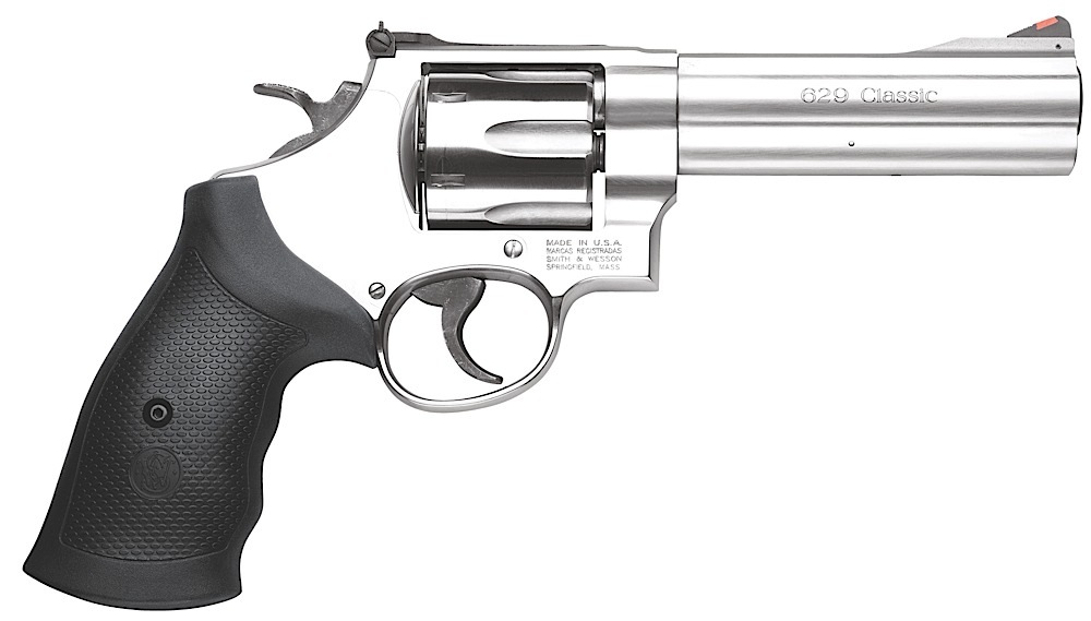 Smith & Wesson Model 629, .44 Magnum Revolver, 5" Barrel, Stainless, CA Compliant, 6-Round Capacity
