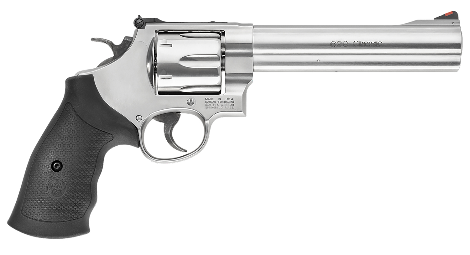 Smith & Wesson Model 629 Classic, .44 Magnum Revolver, 6.5" Barrel, Stainless, CA Compliant, 6-Round Capacity