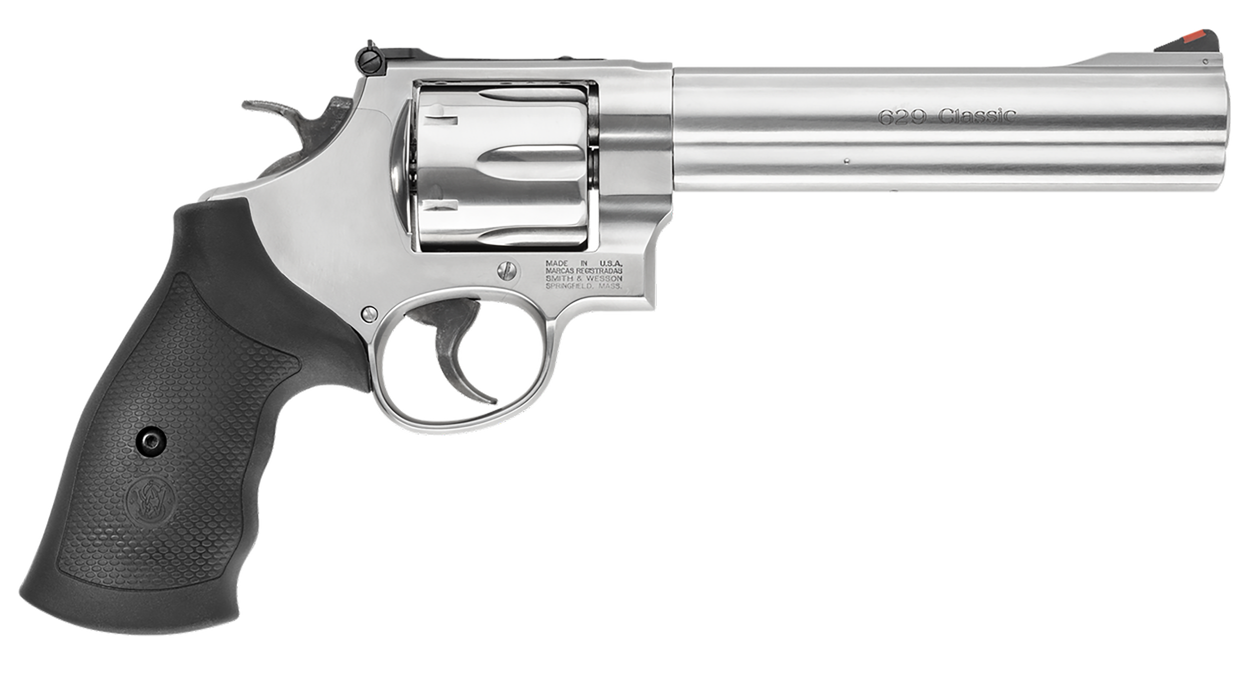 Smith & Wesson Model 629 Classic, .44 Magnum Revolver, 6.5" Barrel, Stainless, CA Compliant, 6-Round Capacity