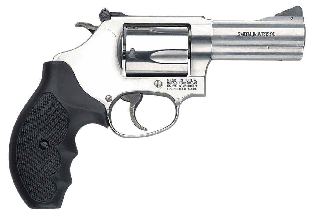 Smith & Wesson Model 60, .357 Magnum Revolver, 3" Barrel, Stainless, CA Compliant, 5-Round Capacity