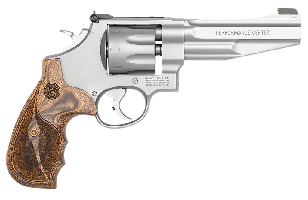 Smith & Wesson Performance Center Model 627, .357 Magnum Revolver, 5" Barrel, Stainless, CA Compliant, 8-Round Capacity