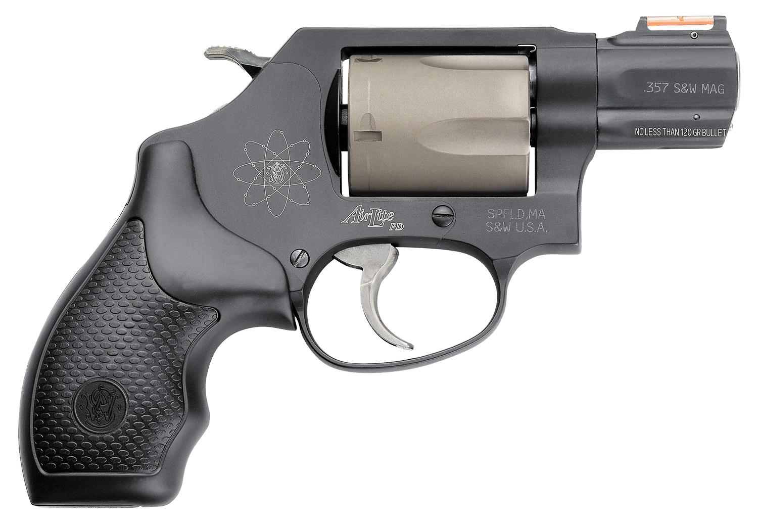 Smith & Wesson Model 360PD, .357 Magnum Revolver, 1.88" Barrel, Black, CA Compliant, 5-Round Capacity