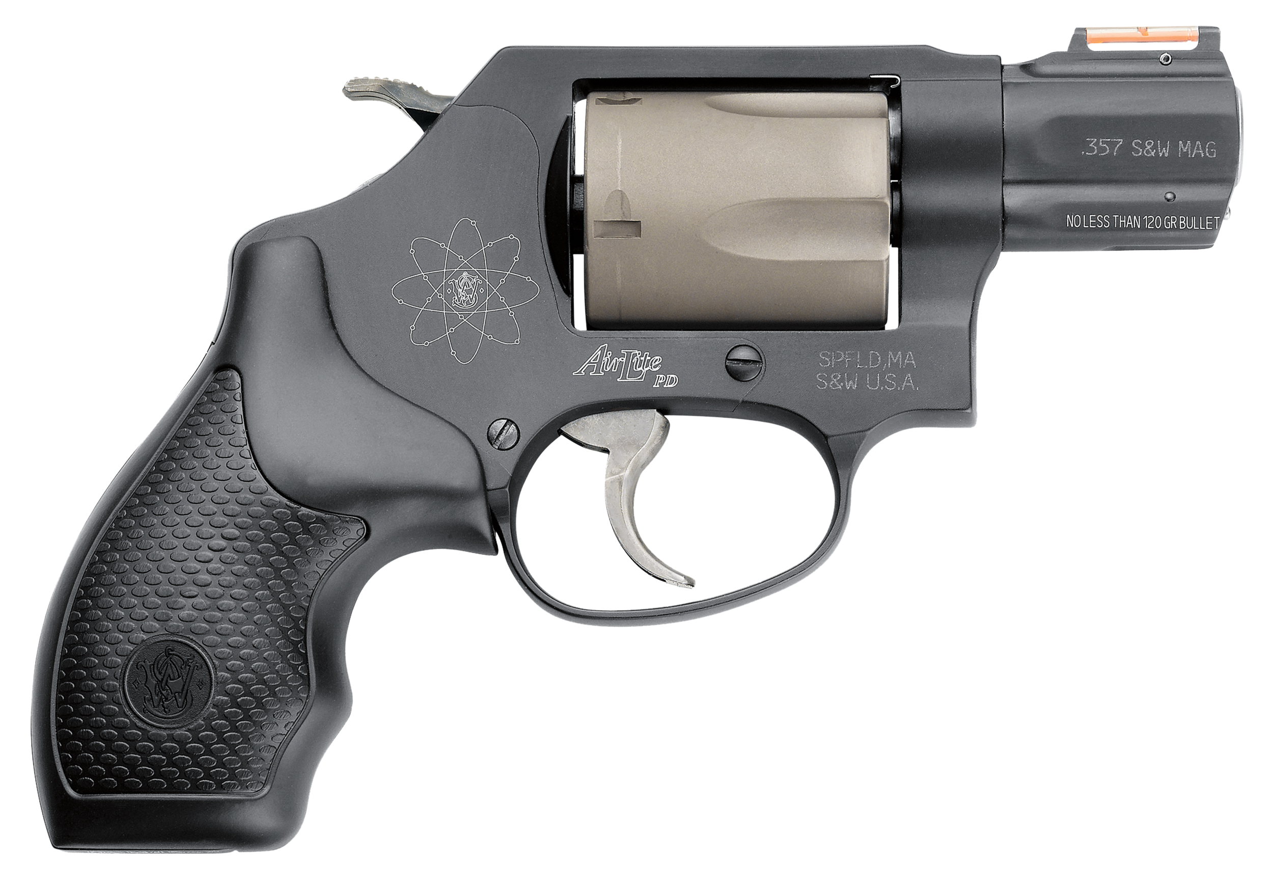 Smith & Wesson Model 360PD, .357 Magnum Revolver, 1.88" Barrel, Black, CA Compliant, 5-Round Capacity