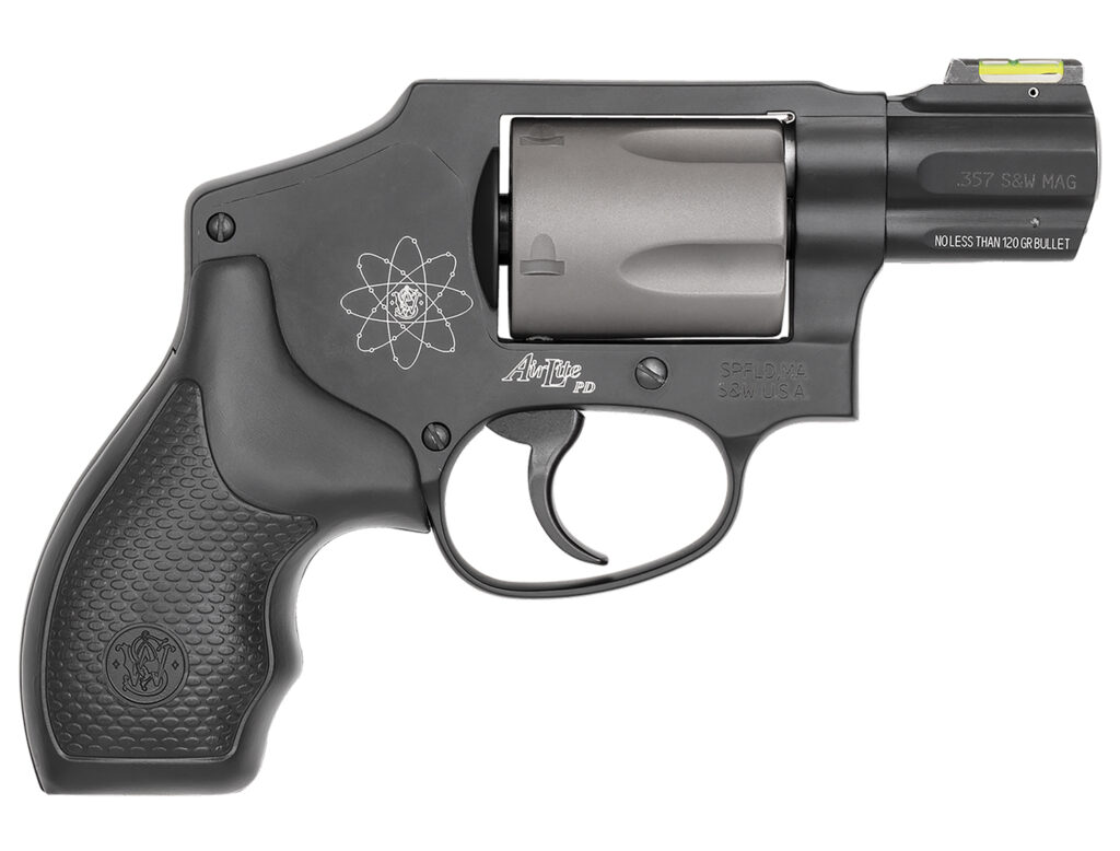 Smith & Wesson Model 340PD, .357 Magnum Revolver, 1.88" Barrel, Black, CA Compliant, 5-Round Capacity