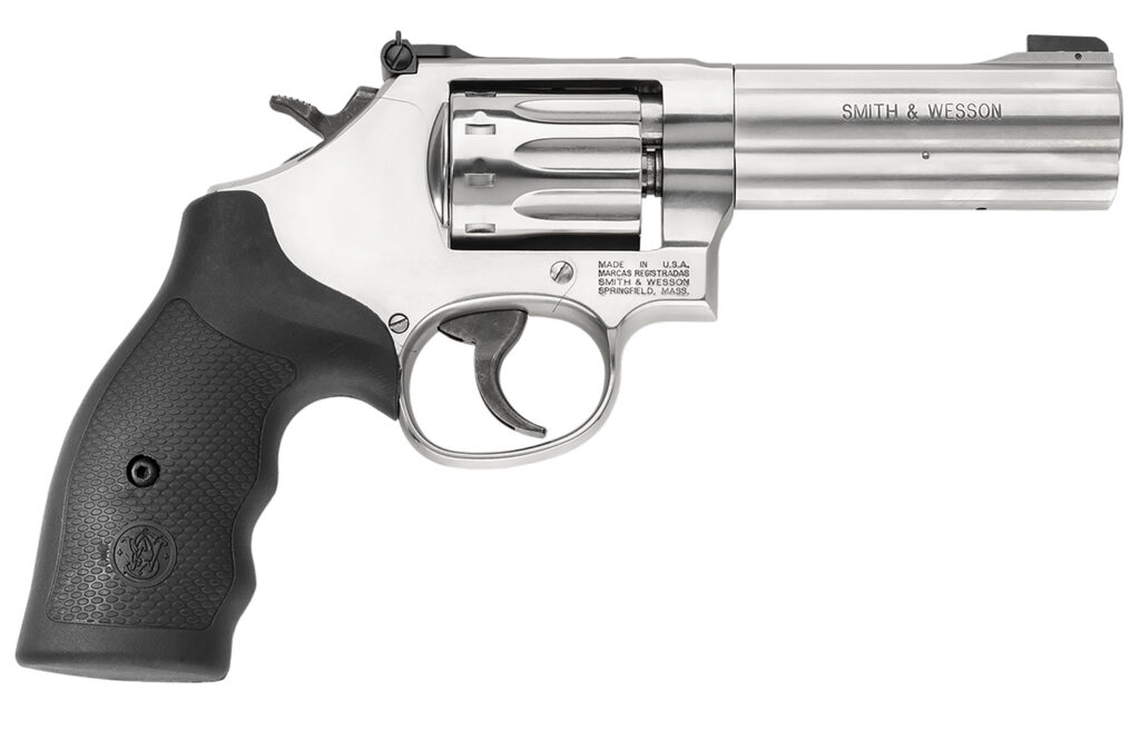 Smith & Wesson Model 617, .22 LR Revolver, 4" Barrel, Stainless, CA Compliant, 10-Round Capacity