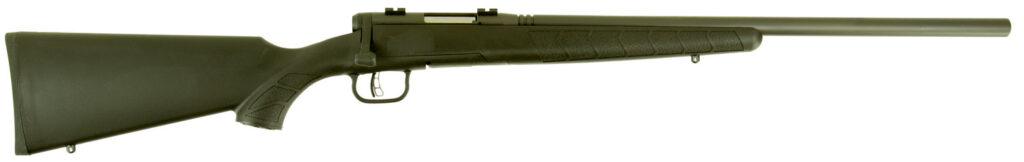Savage Arms B.MAG Heavy Barrel .17 WSM Rifle, 22" Barrel, Black Synthetic