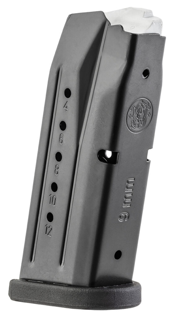 Smith & Wesson M&P9 Compact 9mm 12-Round Magazine, Blued Steel