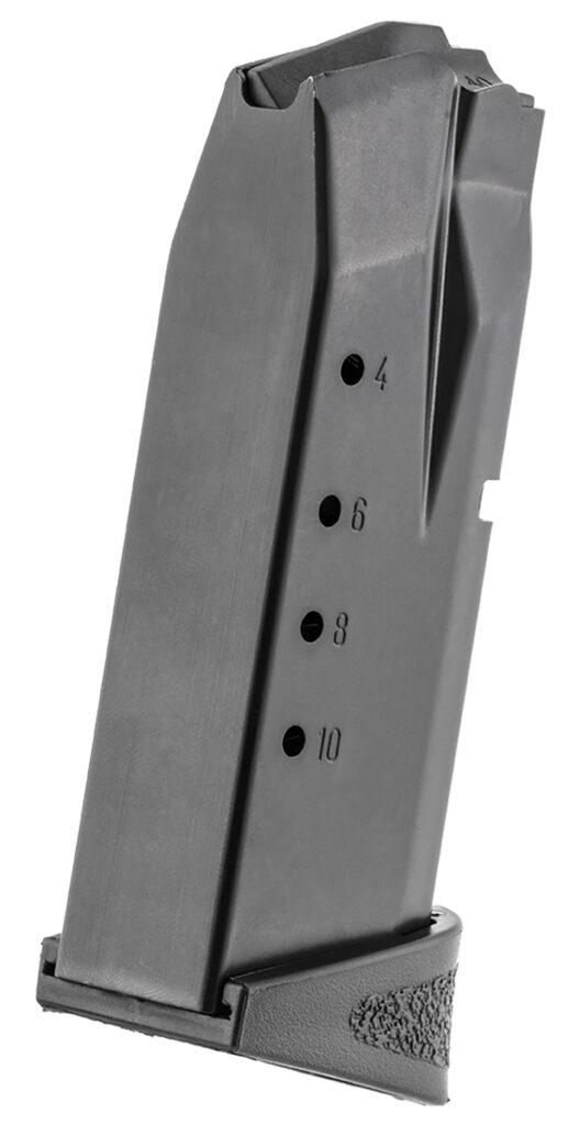 Smith & Wesson M&P40 Compact .40 S&W 10-Round Magazine, Finger Rest, Blued Steel