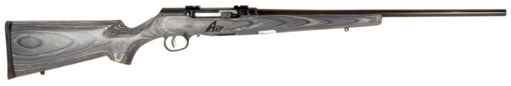 Savage Arms A Series Sporter .17 HMR Rifle, 22" Barrel, Gray Laminate Sporter