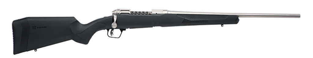 Savage Arms 110 Lightweight Storm 6.5 Creedmoor Rifle, 20" Barrel, Black/Stainless Steel