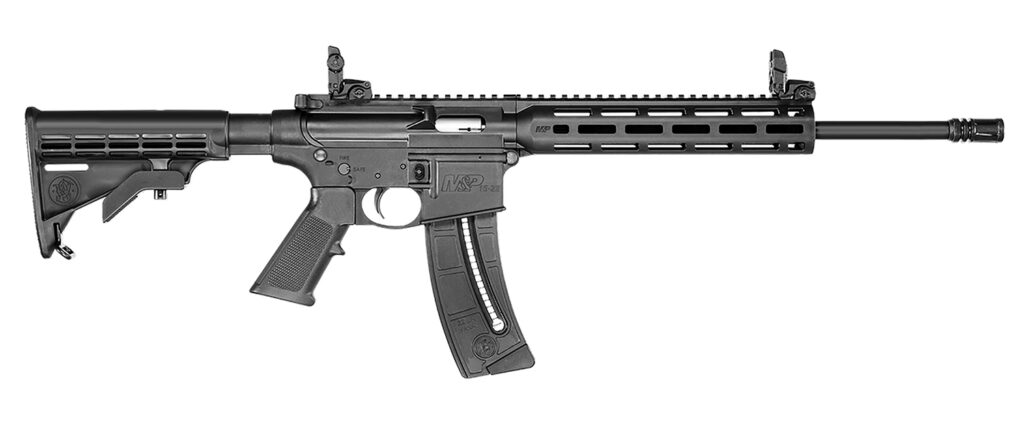 Smith & Wesson M&P15-22 Sport, .22 LR Rifle, 16.5" Barrel, Black, 25+1 Capacity