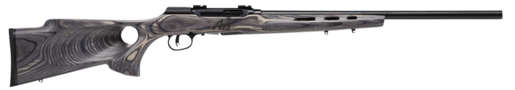 Savage Arms A Series Target .22 WMR Rifle, 22" Barrel, Gray Wood Laminate