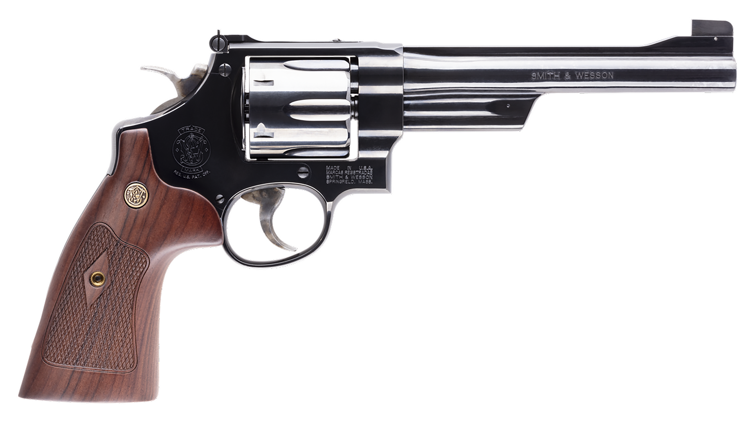 Smith & Wesson Model 25, .45 Colt Revolver, 6.5" Barrel, Stainless, CA Compliant, 6-Round Capacity